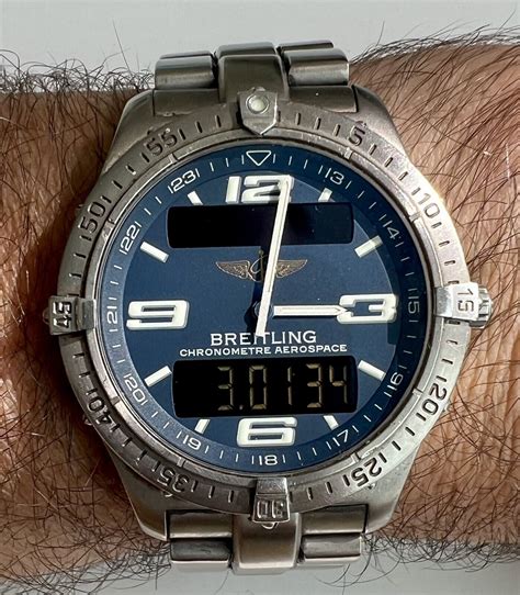 breitling e75362 review|breitling chronometre aerospace watch.